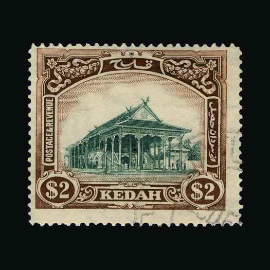 Lot 13061 - malaya - kedah 1921-32 -  Universal Philatelic Auctions Sale #64