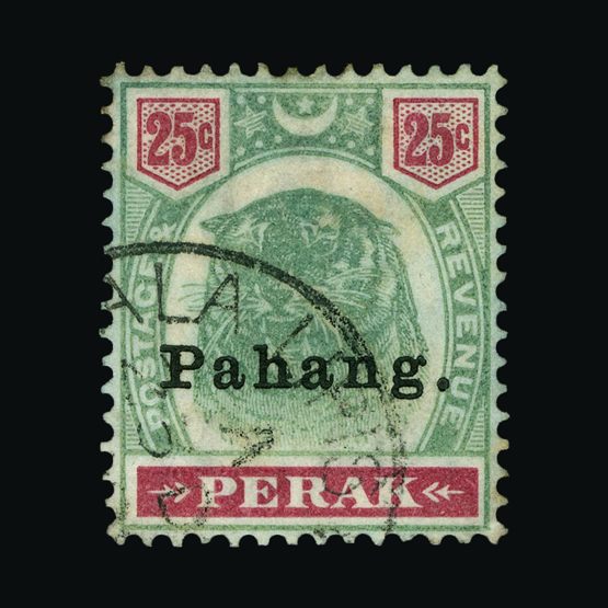 Lot 13223 - Malaya - Pahang 1898 - Universal Philatelic Auctions Sale #64 Lot 13223 - Malaya - Pahang 1898 - Universal Philatelic Auctions Sale #64