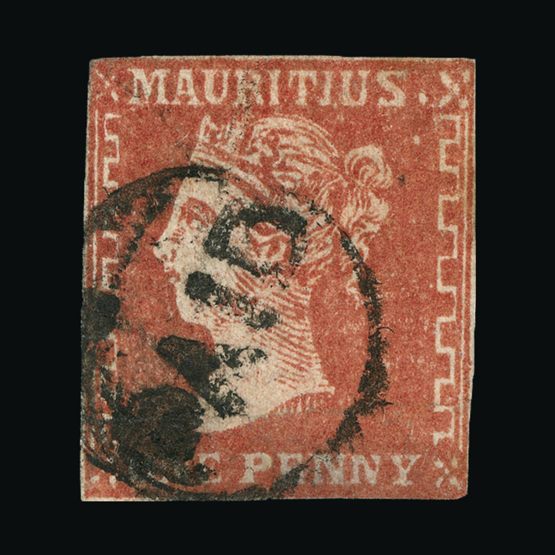 Lot 13962 - Mauritius 1859 -  Universal Philatelic Auctions Sale #64