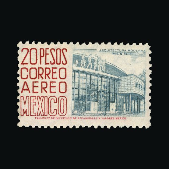 Lot 14110 - Mexico 1952 -  Universal Philatelic Auctions Sale #64