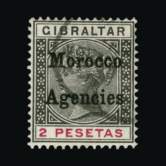 Lot 14441 - Morocco Agencies - Gibraltar Period 1899 -  Universal Philatelic Auctions Sale #64