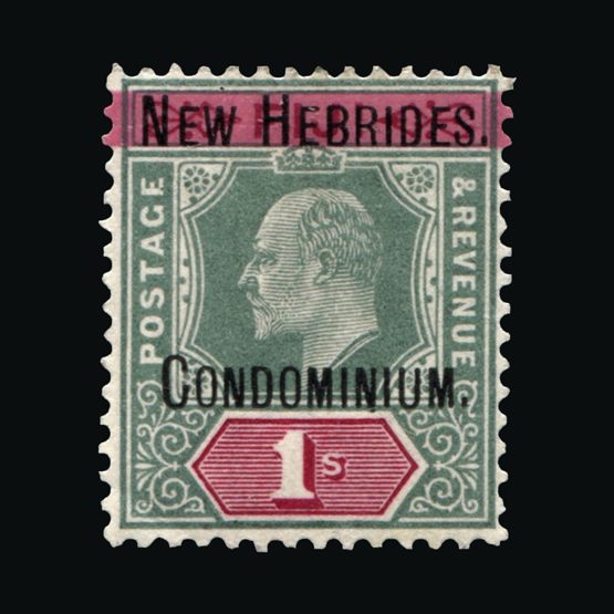 Lot 14858 - new hebrides 1908 -  Universal Philatelic Auctions Sale #64