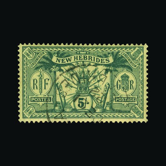 Lot 14866 - new hebrides 1911 -  Universal Philatelic Auctions Sale #64