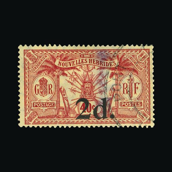 Lot 14869 - new hebrides 1920-21 -  Universal Philatelic Auctions Sale #64