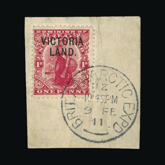 Lot 15311 - New Zealand - Antarctic Expeditions 1911-13 - Universal Philatelic Auctions Sale #64 Lot 15311 - New Zealand - Antarctic Expeditions 1911-13 - Universal Philatelic Auctions Sale #64
