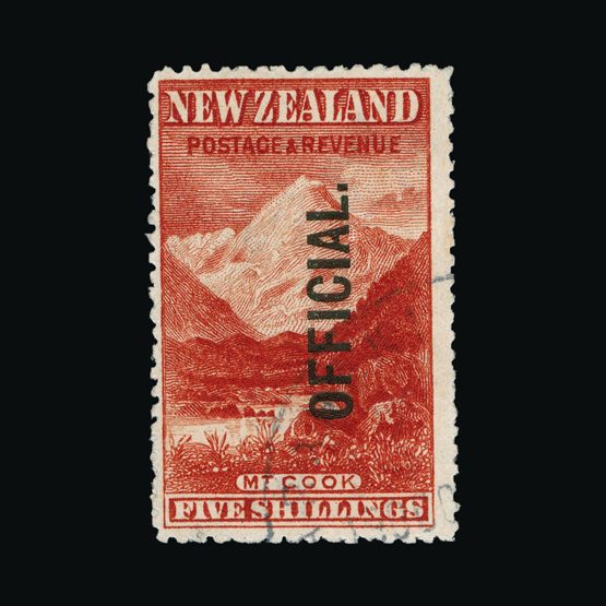 Lot 15318 - New Zealand - Officials 1907-11 -  Universal Philatelic Auctions Sale #64