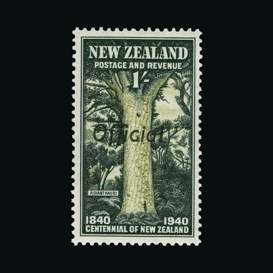 Lot 15339 - New Zealand - Officials 1940 -  Universal Philatelic Auctions Sale #64