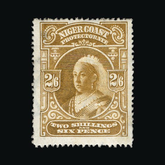 Lot 15557 - niger coast 1897-8 -  Universal Philatelic Auctions Sale #64