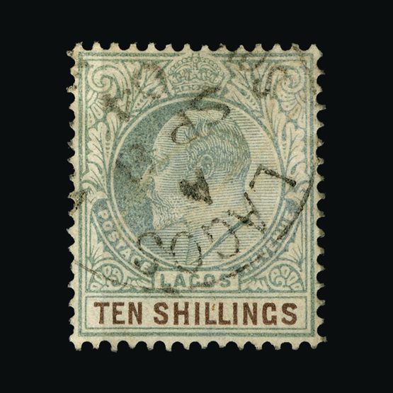 Lot 15625 - Nigeria - Lagos 1904 - Universal Philatelic Auctions Sale #64 Lot 15625 - Nigeria - Lagos 1904 - Universal Philatelic Auctions Sale #64