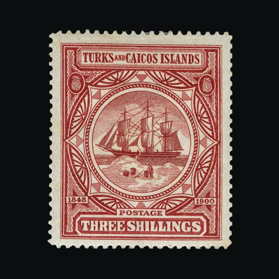 Lot 20110 - turks and caicos islands 1900-04 -  Universal Philatelic Auctions Sale #64