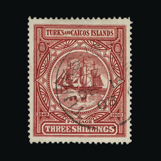 Lot 20111 - turks and caicos islands 1900-04 -  Universal Philatelic Auctions Sale #64