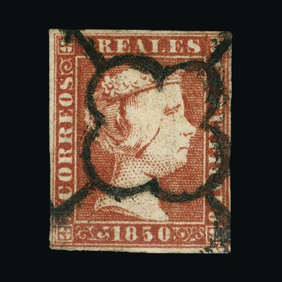 Lot 22097 - Spain 1850 -  Universal Philatelic Auctions Sale #64