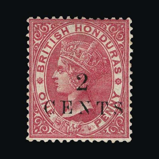 Lot 2845 - british honduras 1888 -  Universal Philatelic Auctions Sale #64