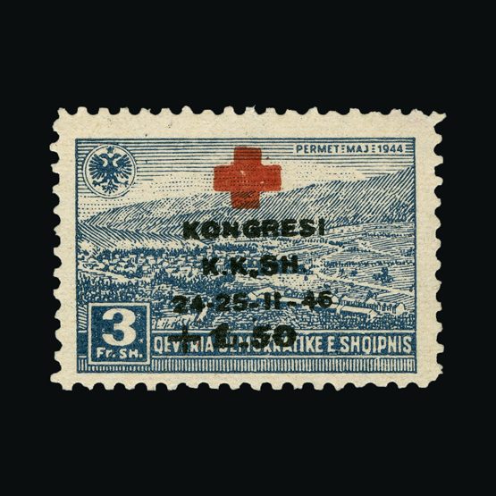 Lot 345 - Albania 1946 - Universal Philatelic Auctions Sale #64 Lot 345 - Albania 1946 - Universal Philatelic Auctions Sale #64