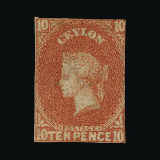 Lot 4286 - Ceylon 1857-59 - Universal Philatelic Auctions Sale #64 Lot 4286 - Ceylon 1857-59 - Universal Philatelic Auctions Sale #64