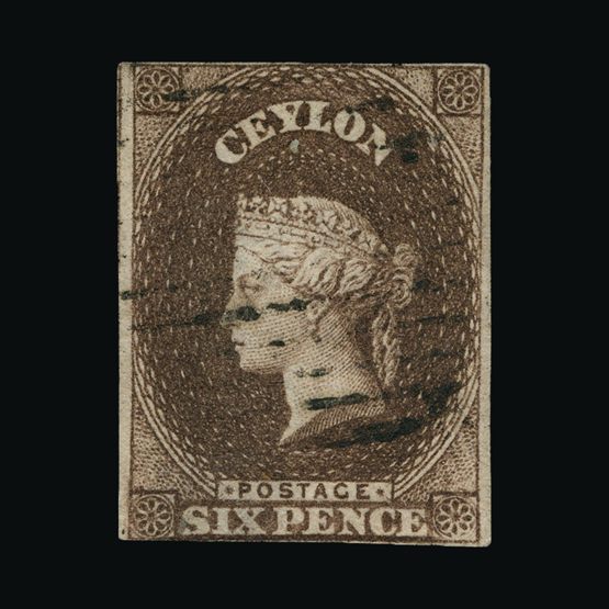 Lot 4292 - Ceylon 1857-59 - Universal Philatelic Auctions Sale #64 Lot 4292 - Ceylon 1857-59 - Universal Philatelic Auctions Sale #64