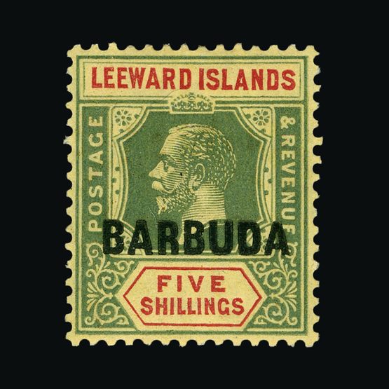 Lot 496 - Antigua - Barbuda 1922 -  Universal Philatelic Auctions Sale #64