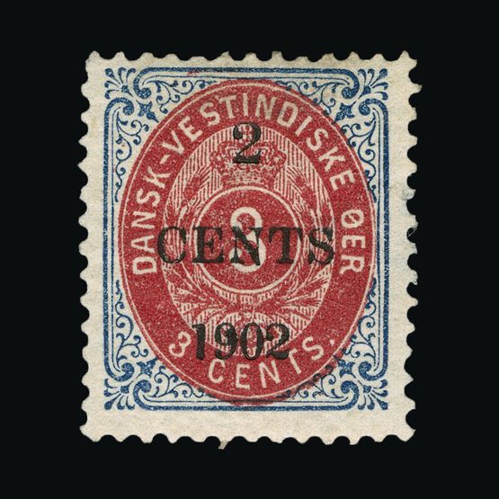Lot 5061 - danish west indies 1902 -  Universal Philatelic Auctions Sale #64