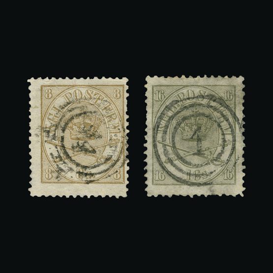 Lot 5068 - Denmark 1864-5 -  Universal Philatelic Auctions Sale #64