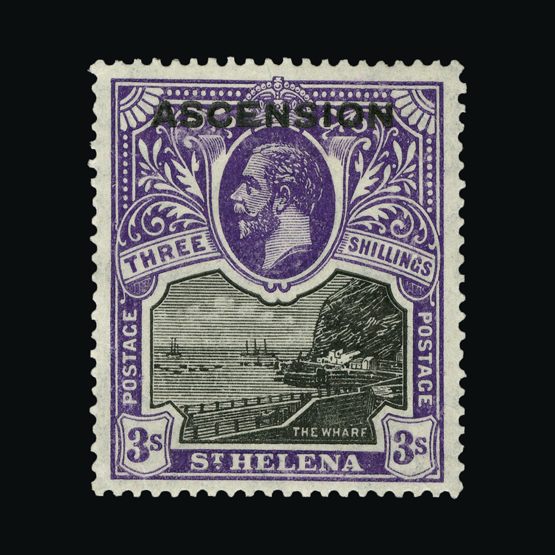 Lot 547 - Ascension 1922 - Universal Philatelic Auctions Sale #64 Lot 547 - Ascension 1922 - Universal Philatelic Auctions Sale #64