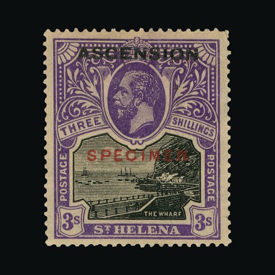 Lot 548 - Ascension 1922 - Universal Philatelic Auctions Sale #64 Lot 548 - Ascension 1922 - Universal Philatelic Auctions Sale #64