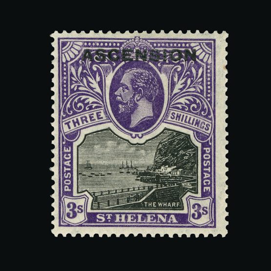 Lot 550 - Ascension 1922 - Universal Philatelic Auctions Sale #64 Lot 550 - Ascension 1922 - Universal Philatelic Auctions Sale #64
