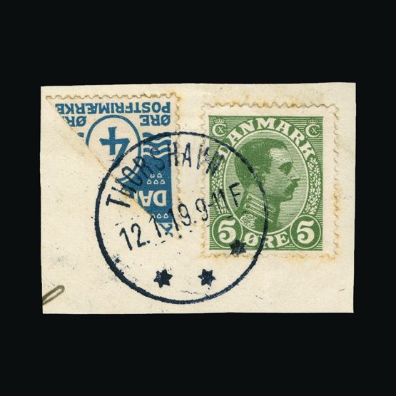 Lot 5522 - faroe islands 1919 -  Universal Philatelic Auctions Sale #64