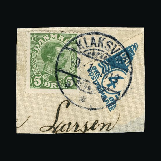 Lot 5523 - faroe islands 1919 -  Universal Philatelic Auctions Sale #64