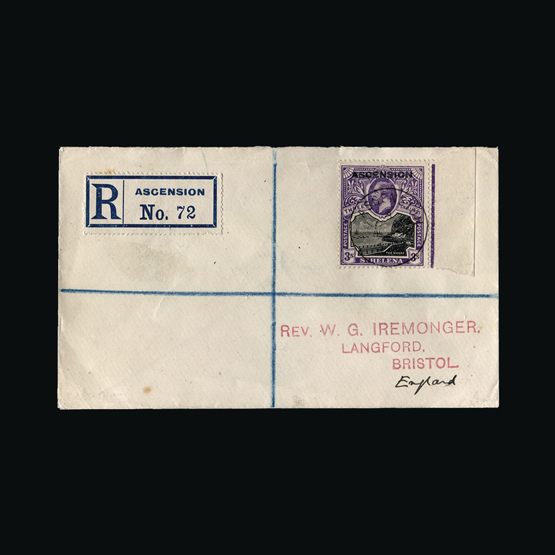 Lot 554 - Ascension 1923 -  Universal Philatelic Auctions Sale #64