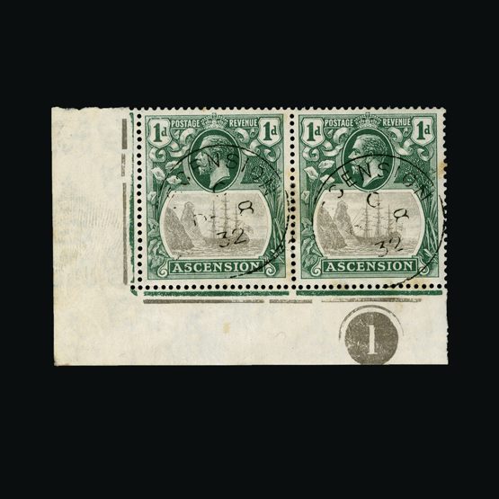 Lot 555 - Ascension 1924 -  Universal Philatelic Auctions Sale #64