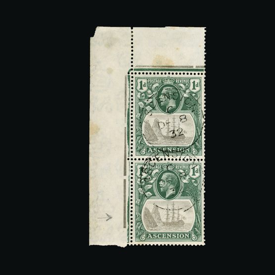 Lot 557 - Ascension 1924 -  Universal Philatelic Auctions Sale #64