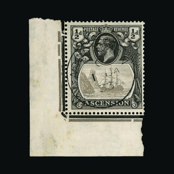 Lot 558 - Ascension 1924 -  Universal Philatelic Auctions Sale #64