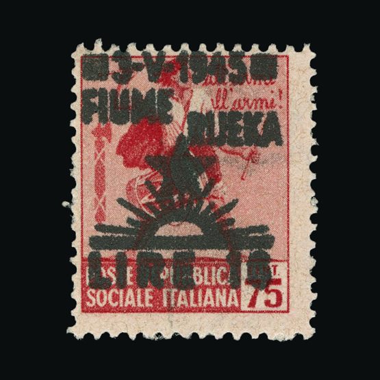 Lot 5670 - Fiume 1945 - Universal Philatelic Auctions Sale #64 Lot 5670 - Fiume 1945 - Universal Philatelic Auctions Sale #64