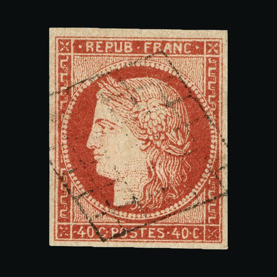 Lot 5678 - France 1848-52 - Universal Philatelic Auctions Sale #64 Lot 5678 - France 1848-52 - Universal Philatelic Auctions Sale #64