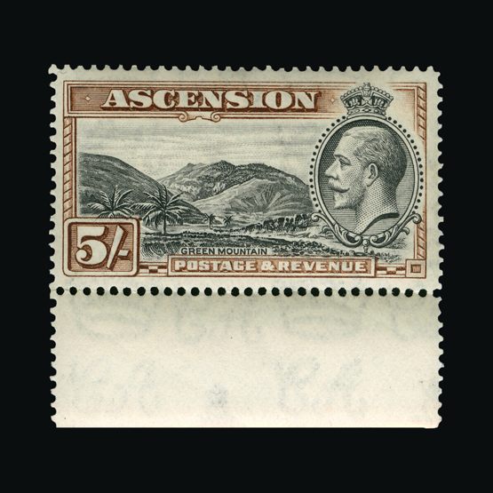 Lot 595 - Ascension 1934 - Universal Philatelic Auctions Sale #64 Lot 595 - Ascension 1934 - Universal Philatelic Auctions Sale #64