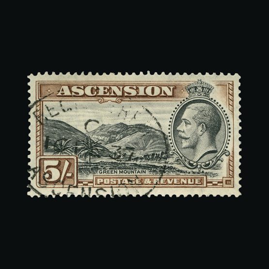 Lot 598 - Ascension 1934 - Universal Philatelic Auctions Sale #64 Lot 598 - Ascension 1934 - Universal Philatelic Auctions Sale #64