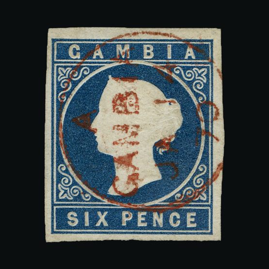 Lot 6536 - gambia 1869 - Universal Philatelic Auctions Sale #64 Lot 6536 - gambia 1869 - Universal Philatelic Auctions Sale #64