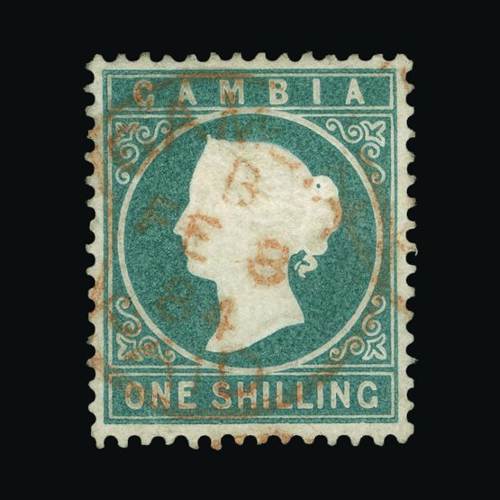 Lot 6541 - gambia 1880 - Universal Philatelic Auctions Sale #64 Lot 6541 - gambia 1880 - Universal Philatelic Auctions Sale #64