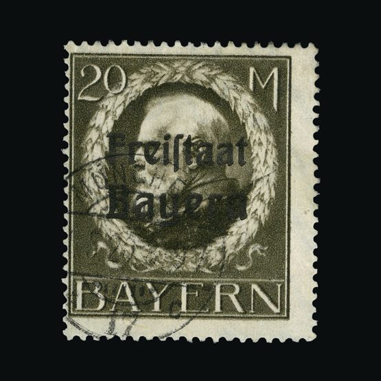Lot 6663 - german states - bavaria 1919-20 - Universal Philatelic Auctions Sale #64 Lot 6663 - german states - bavaria 1919-20 - Universal Philatelic Auctions Sale #64