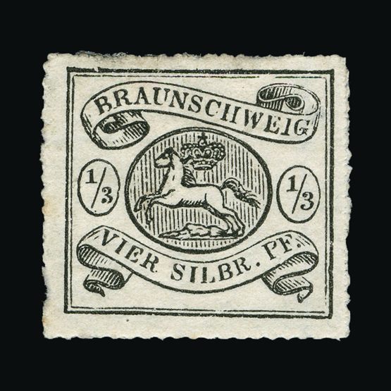 Lot 6671 - GERMAN STATES - BRUNSWICK 1861-64 -  Universal Philatelic Auctions Sale #64