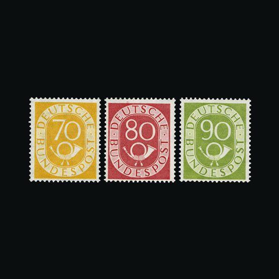 Lot 6893 - Germany - German Federal Republic - West Germany 1951-52 - Universal Philatelic Auctions Sale #64 Lot 6893 - Germany - German Federal Republic - West Germany 1951-52 - Universal Philatelic Auctions Sale #64