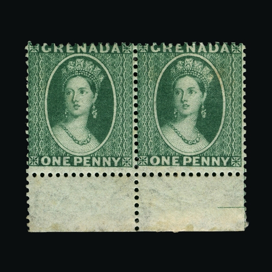 Lot 10026 - Grenada 1875 -  Universal Philatelic Auctions Sale #65