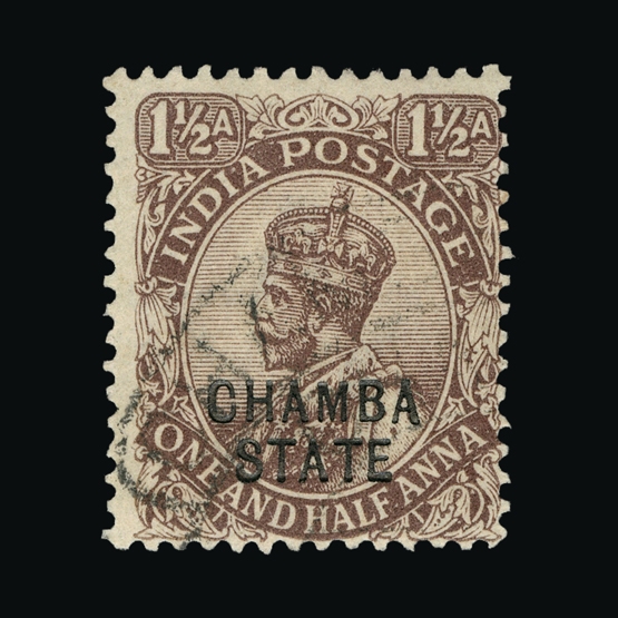 Lot 11114 - India - States - Chamba 1923-27 - Universal Philatelic Auctions Sale #65 Lot 11114 - India - States - Chamba 1923-27 - Universal Philatelic Auctions Sale #65