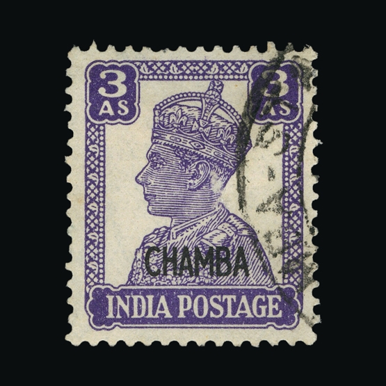 Lot 11131 - India - States - Chamba 1942-47 - Universal Philatelic Auctions Sale #65 Lot 11131 - India - States - Chamba 1942-47 - Universal Philatelic Auctions Sale #65