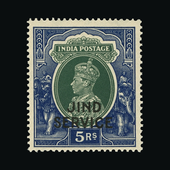 Lot 11211 - India - States - Jind 1940-3 - Universal Philatelic Auctions Sale #65 Lot 11211 - India - States - Jind 1940-3 - Universal Philatelic Auctions Sale #65
