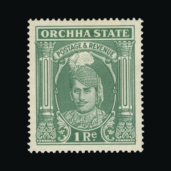 Lot 11234 - India - States - Orchha 1939-42 - Universal Philatelic Auctions Sale #65 Lot 11234 - India - States - Orchha 1939-42 - Universal Philatelic Auctions Sale #65