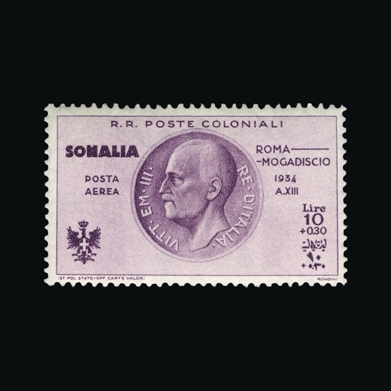 Lot 11893 - Italy - Colonies - Somalia 1934 - Universal Philatelic Auctions Sale #65 Lot 11893 - Italy - Colonies - Somalia 1934 - Universal Philatelic Auctions Sale #65