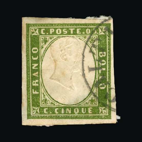 Lot 11961 - Italy - States - Sardinia 1855-63 - Universal Philatelic Auctions Sale #65 Lot 11961 - Italy - States - Sardinia 1855-63 - Universal Philatelic Auctions Sale #65