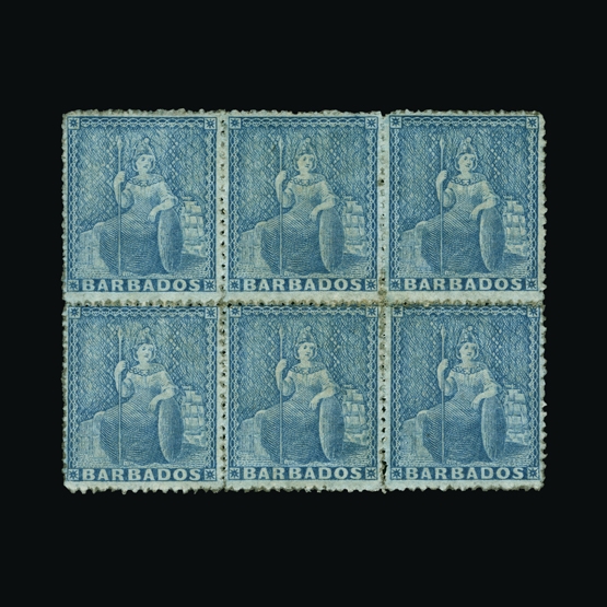 Lot 1578 - barbados 1861-70 - Universal Philatelic Auctions Sale #65 Lot 1578 - barbados 1861-70 - Universal Philatelic Auctions Sale #65