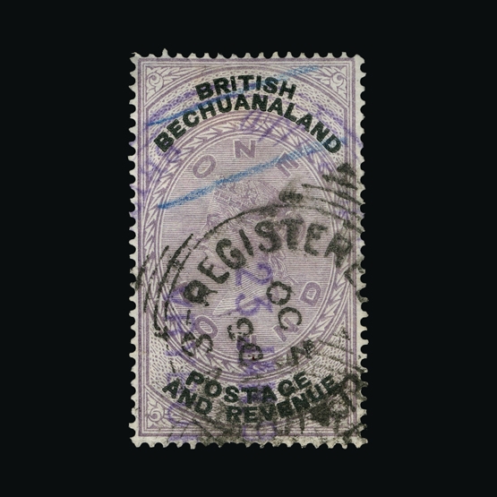 Lot 1869 - bechuanaland 1888 -  Universal Philatelic Auctions Sale #65